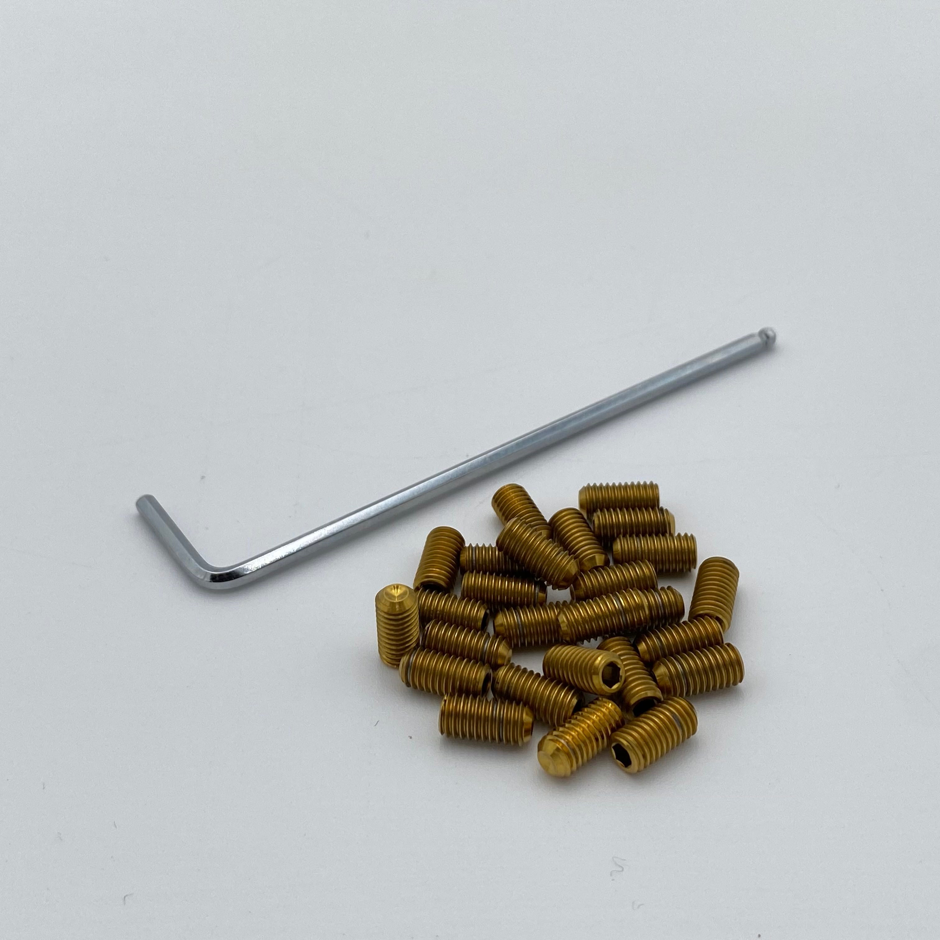 Warp9 Titanium Elite Foot Peg Screws