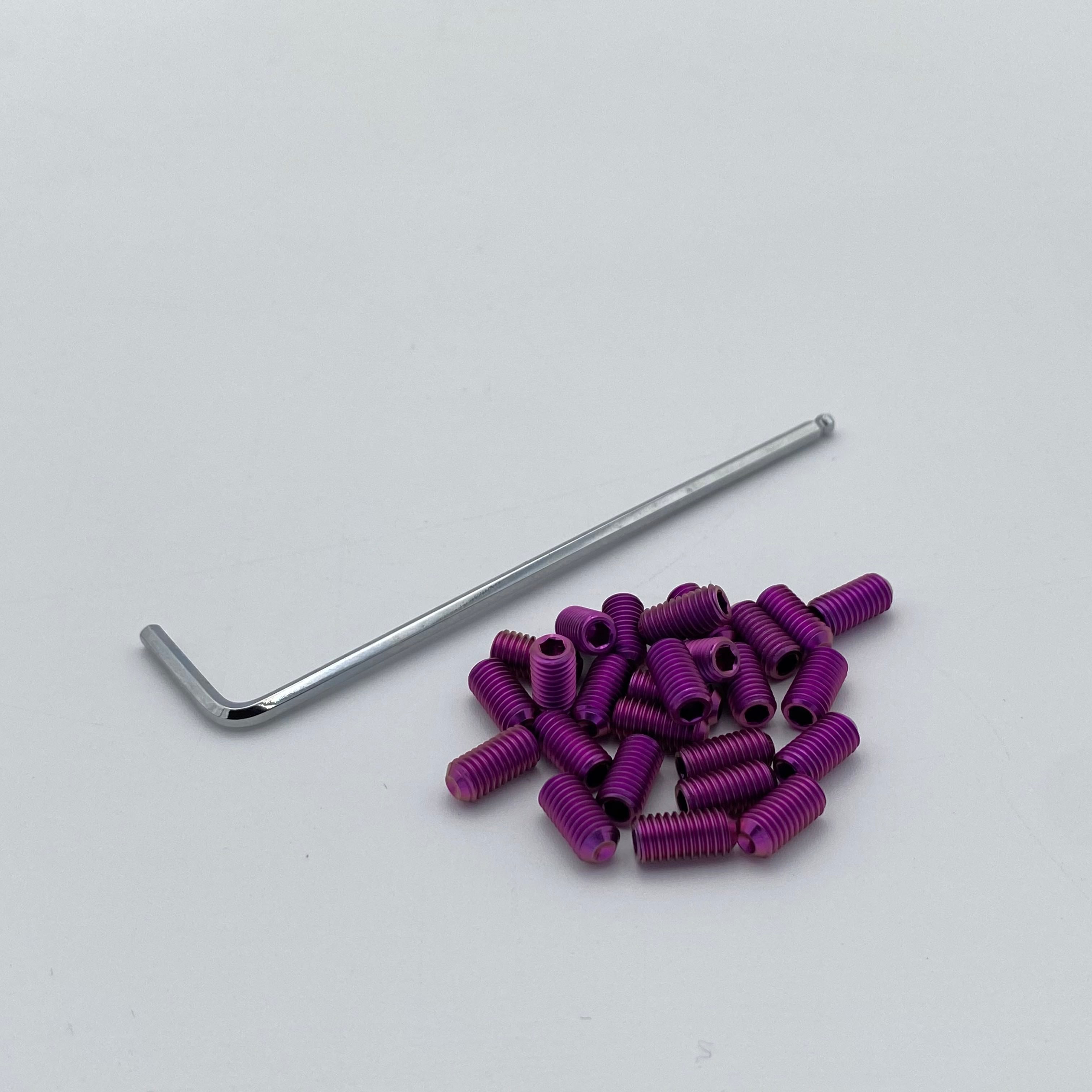 Warp9 Titanium Elite Foot Peg Screws