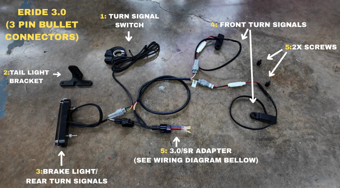 Project 9 – Turn Signal & Brake Light Kit | Surron, Talaria & E Ride Pro