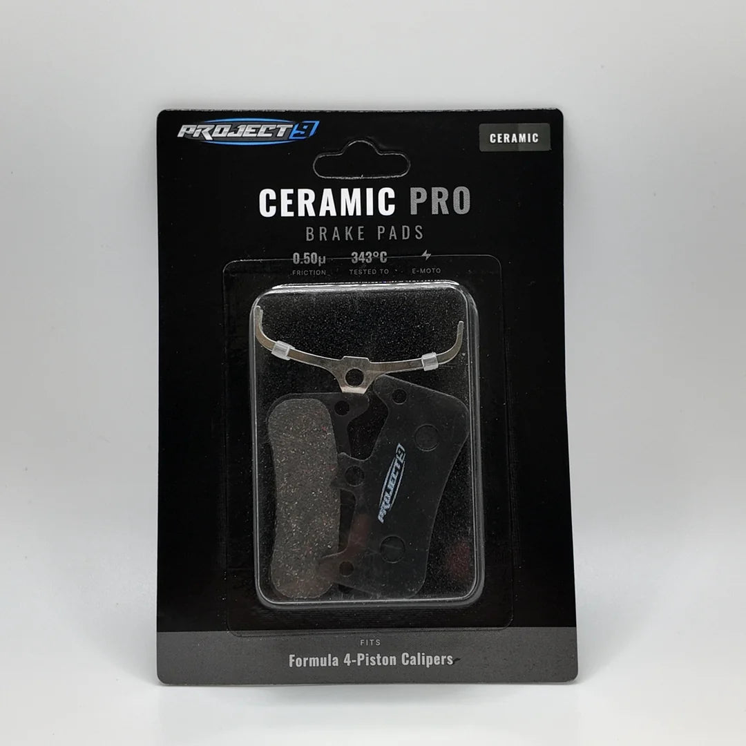 Performance Brake Pads for Formula E-Moto Brakes