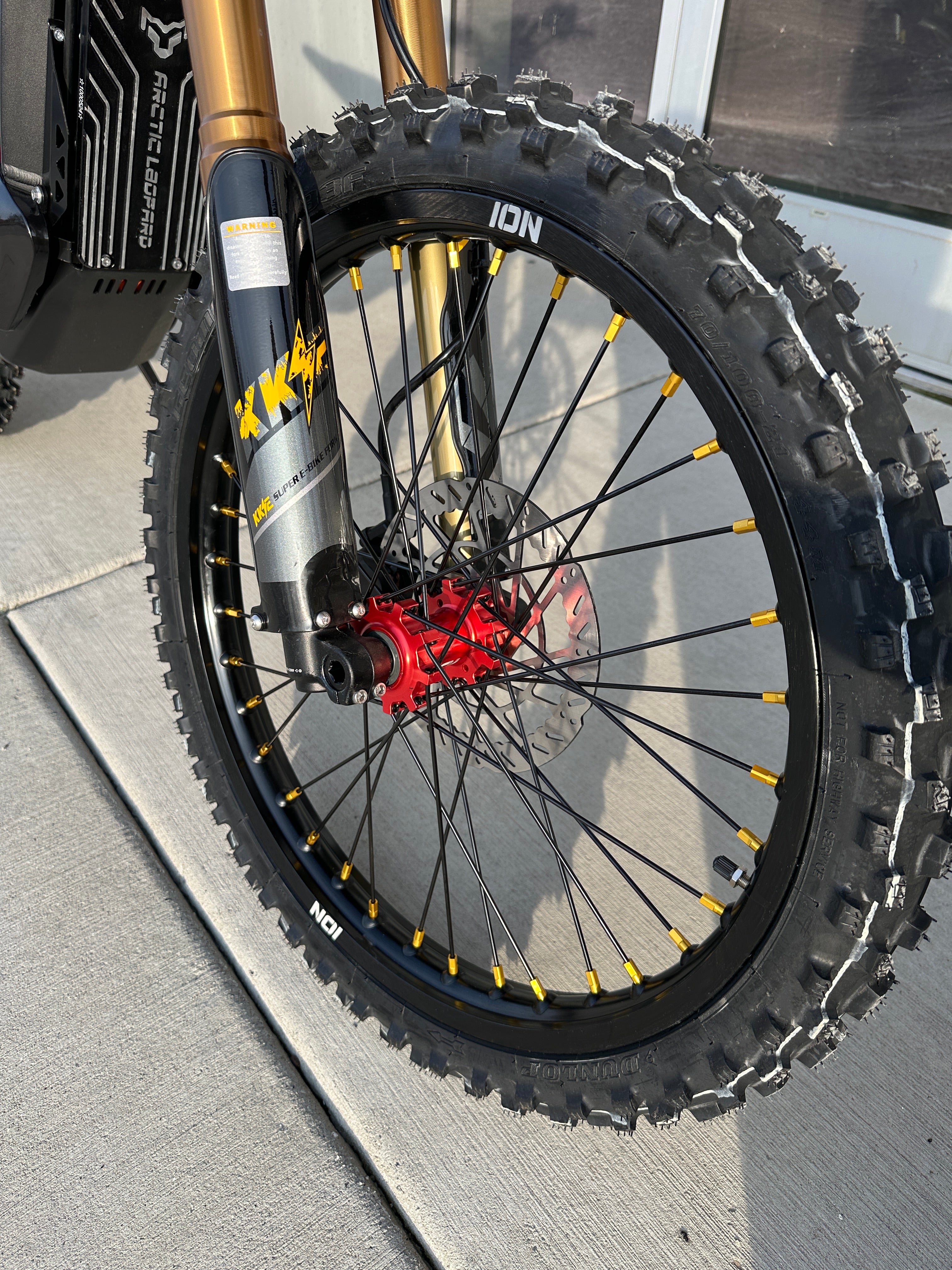 ION - Arctic Leopard XE PRO S - 16/19" Wheelset