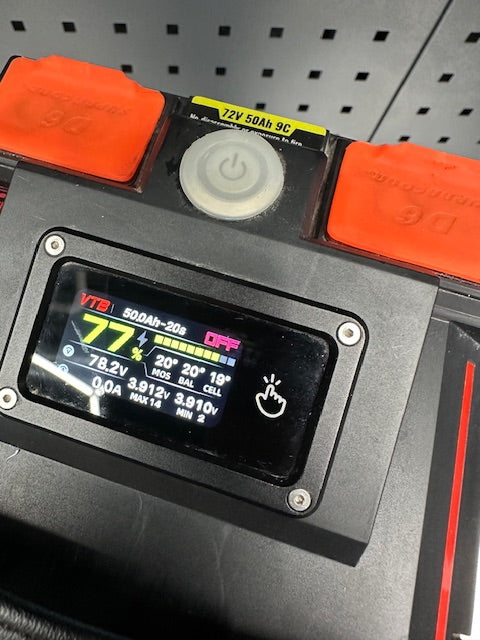 Used VTB Evo GT 72v 50ah Battery 28kw + Charger