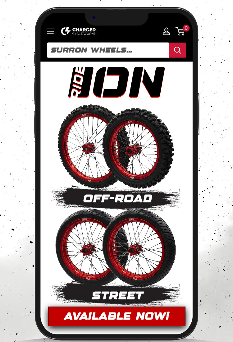 Surron, Talaria, E Ride, Electric Motorcycle Upgrades and Accessories