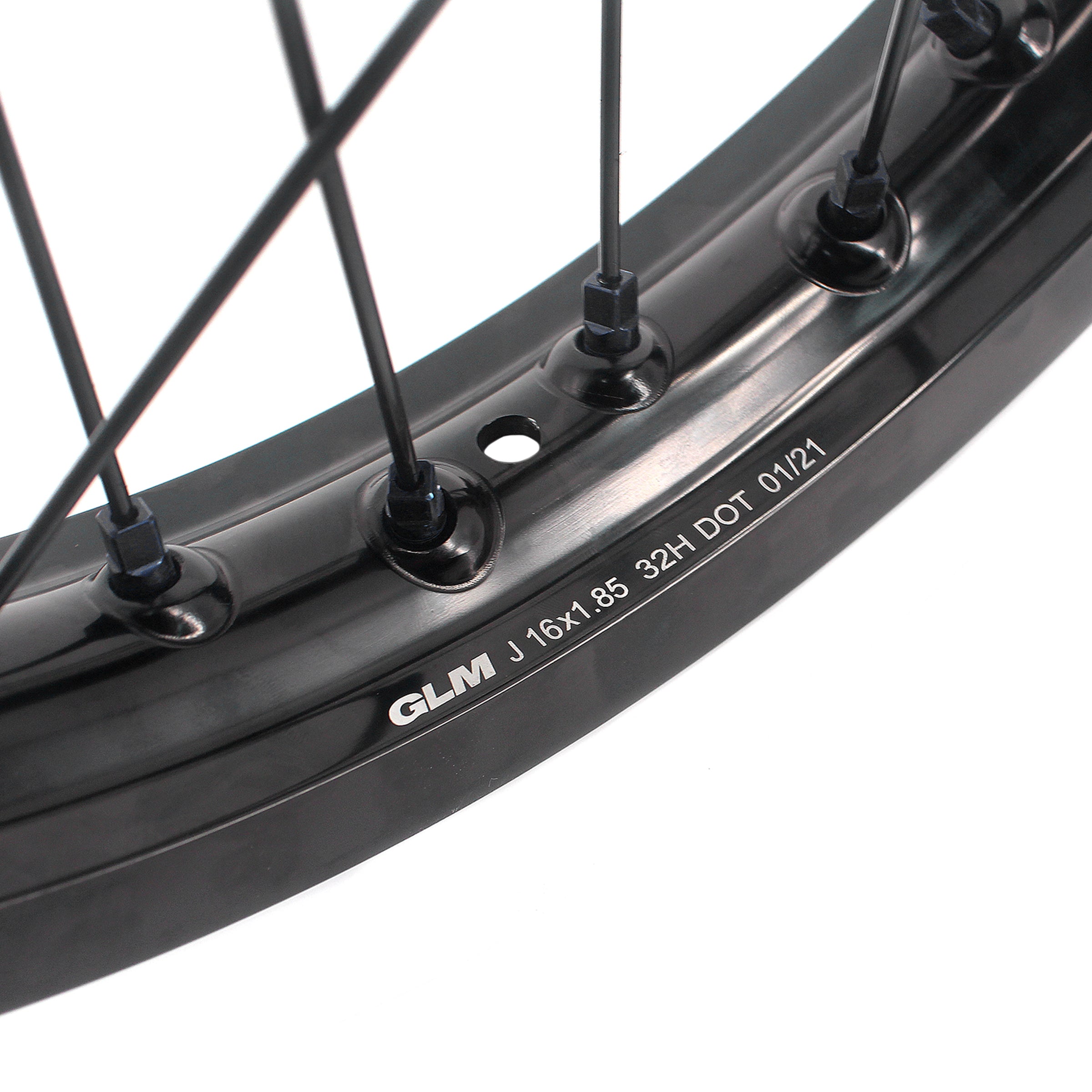 KKE 16" Rear Wheel for Surron Light Bee – All Black