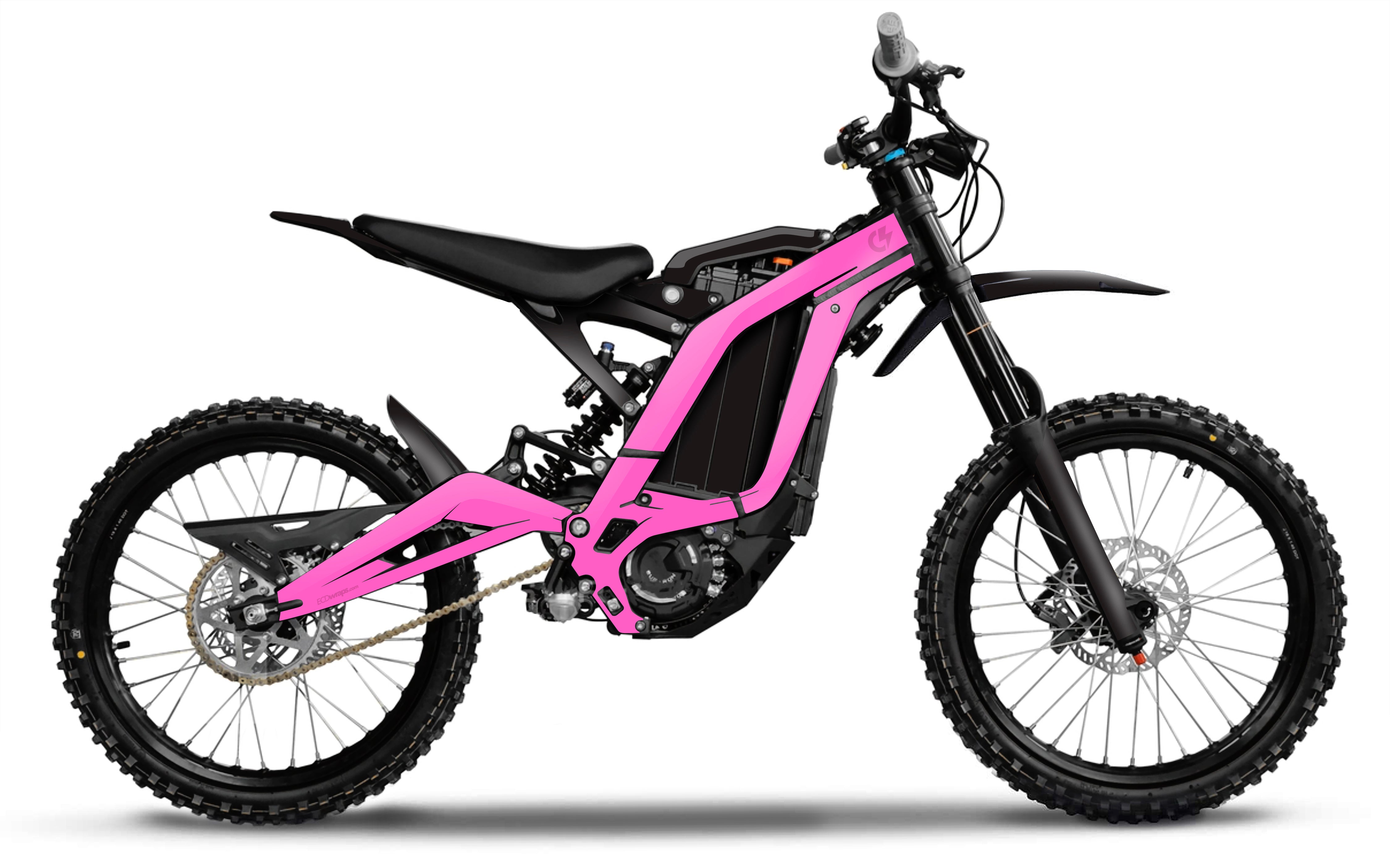 Surron LBX Solid Color Frame CCW Wraps | E-Moto Vinyl Decals