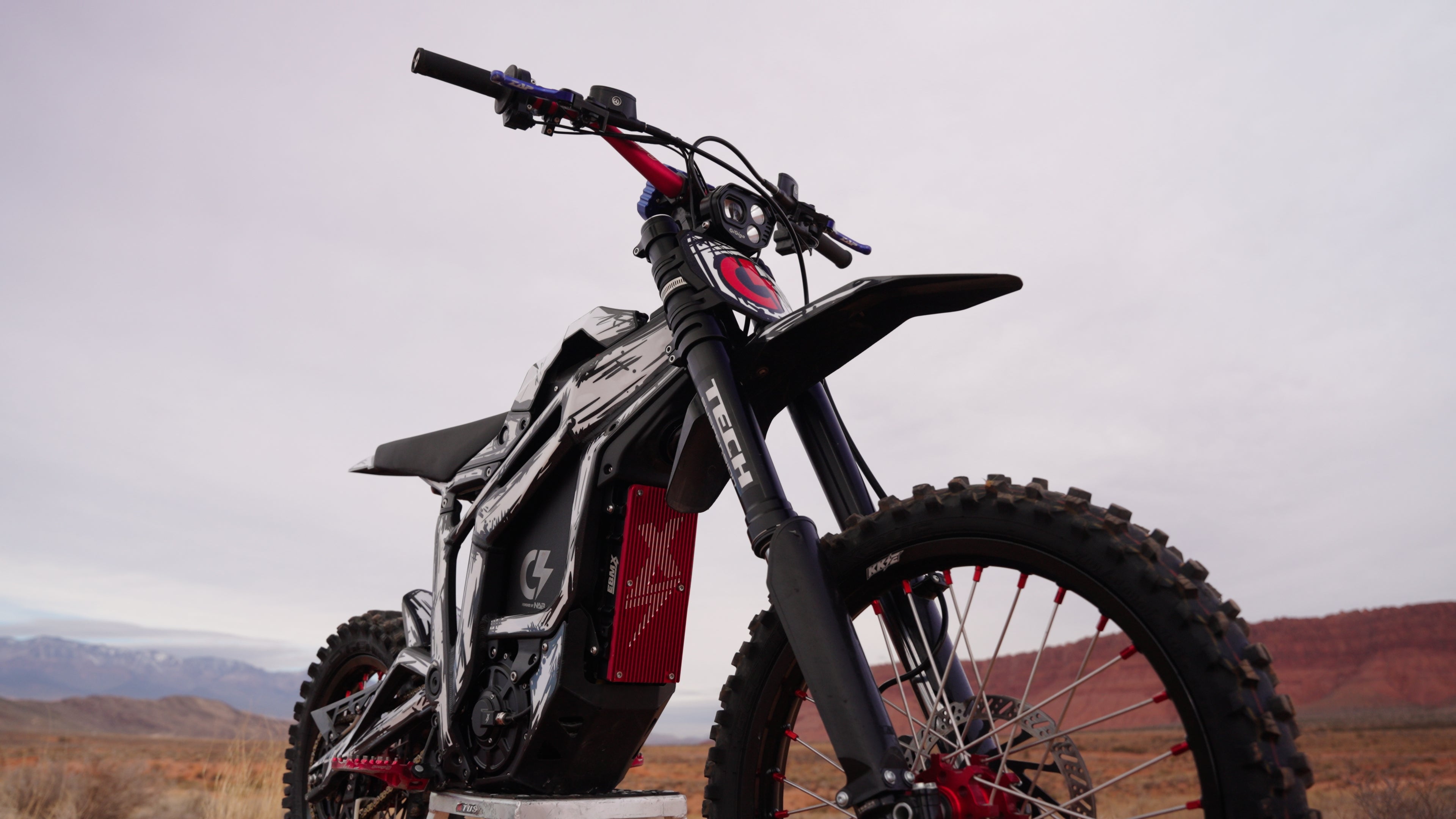 Tech E39 Fork on Talaria MX5