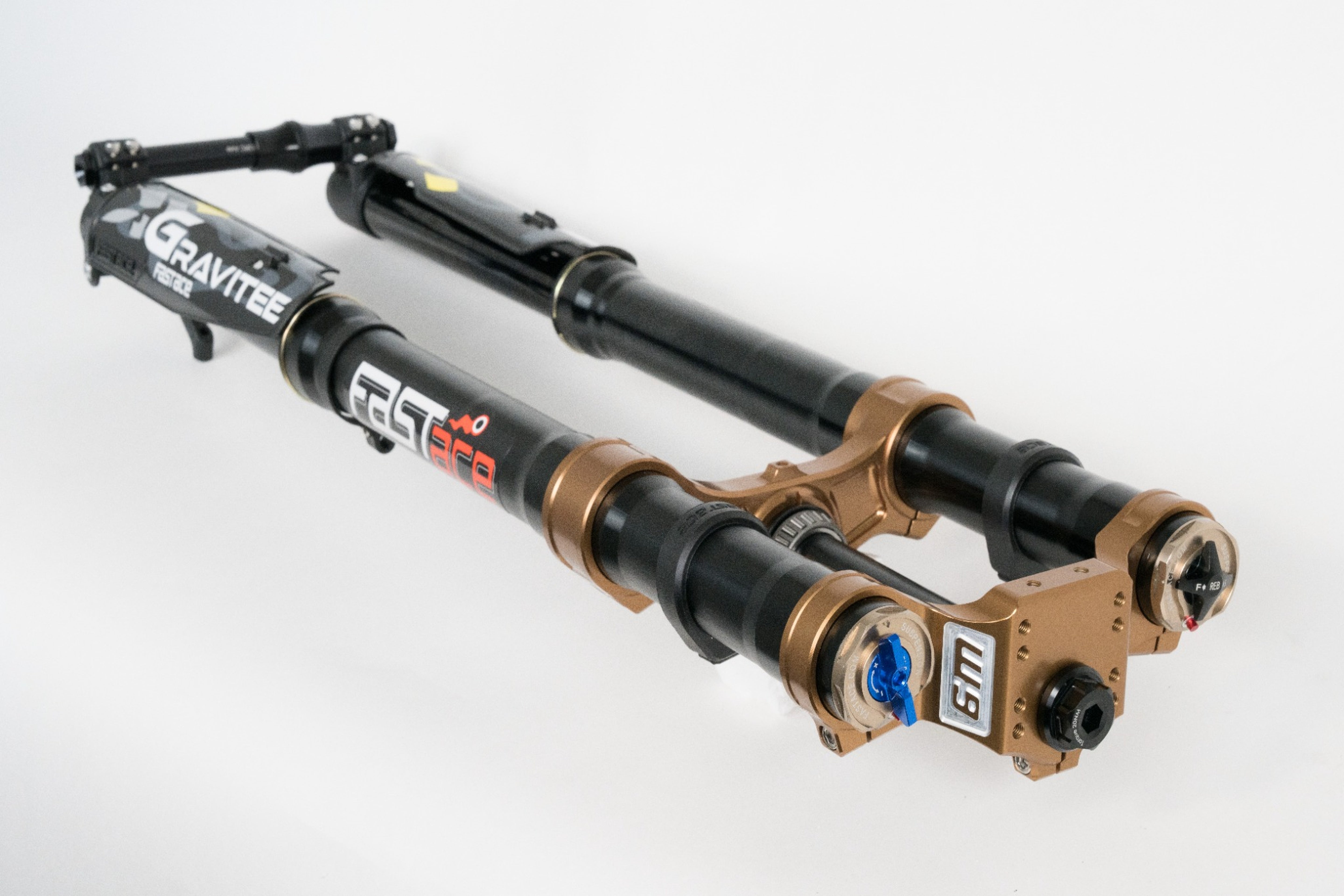 Warp9 FastAce Gravitee AHX12RV + Warp 9 Triple Clamps Suspension Bundle