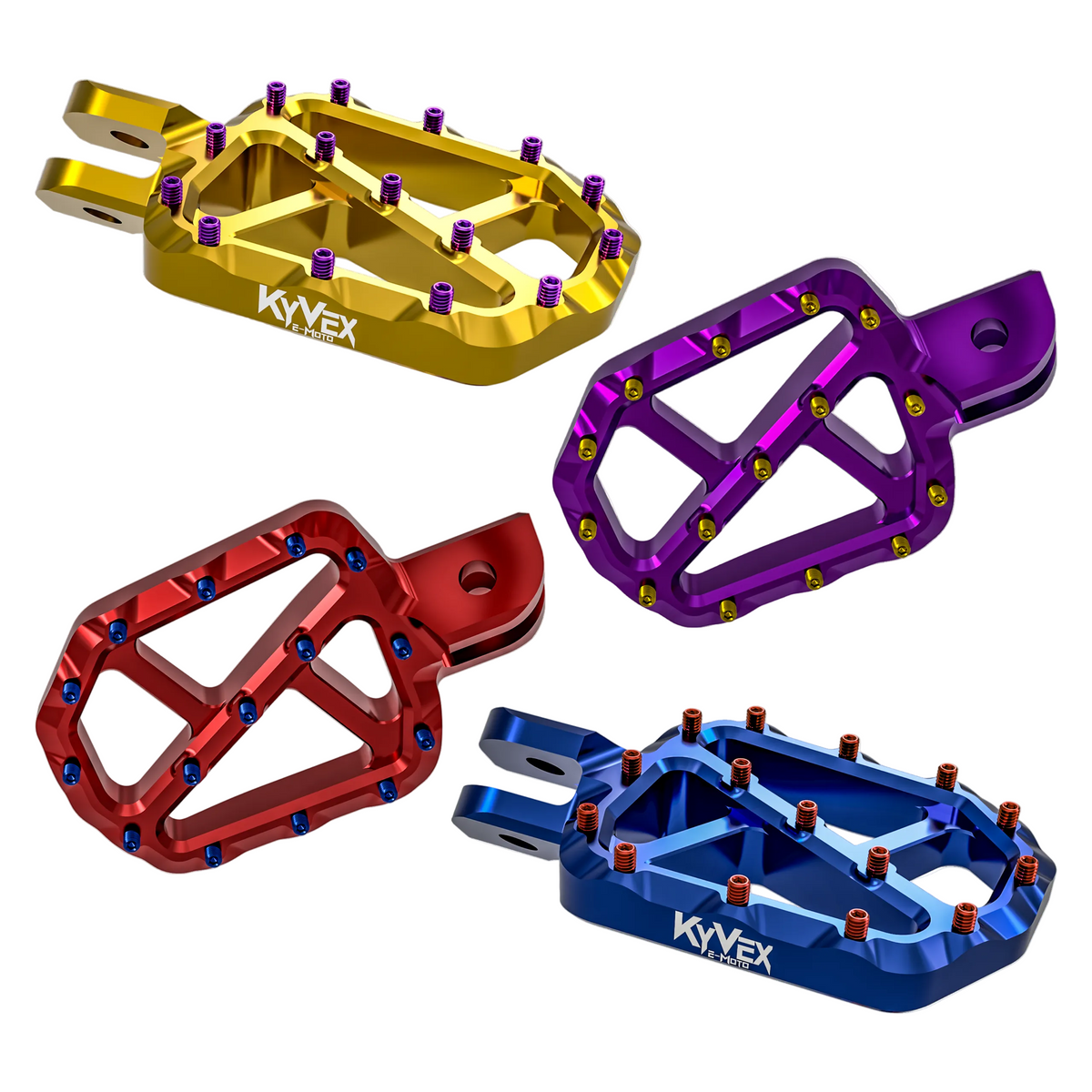 KyVex Billet Wide Foot Pegs – Surron / Talaria / E Ride Pro & More