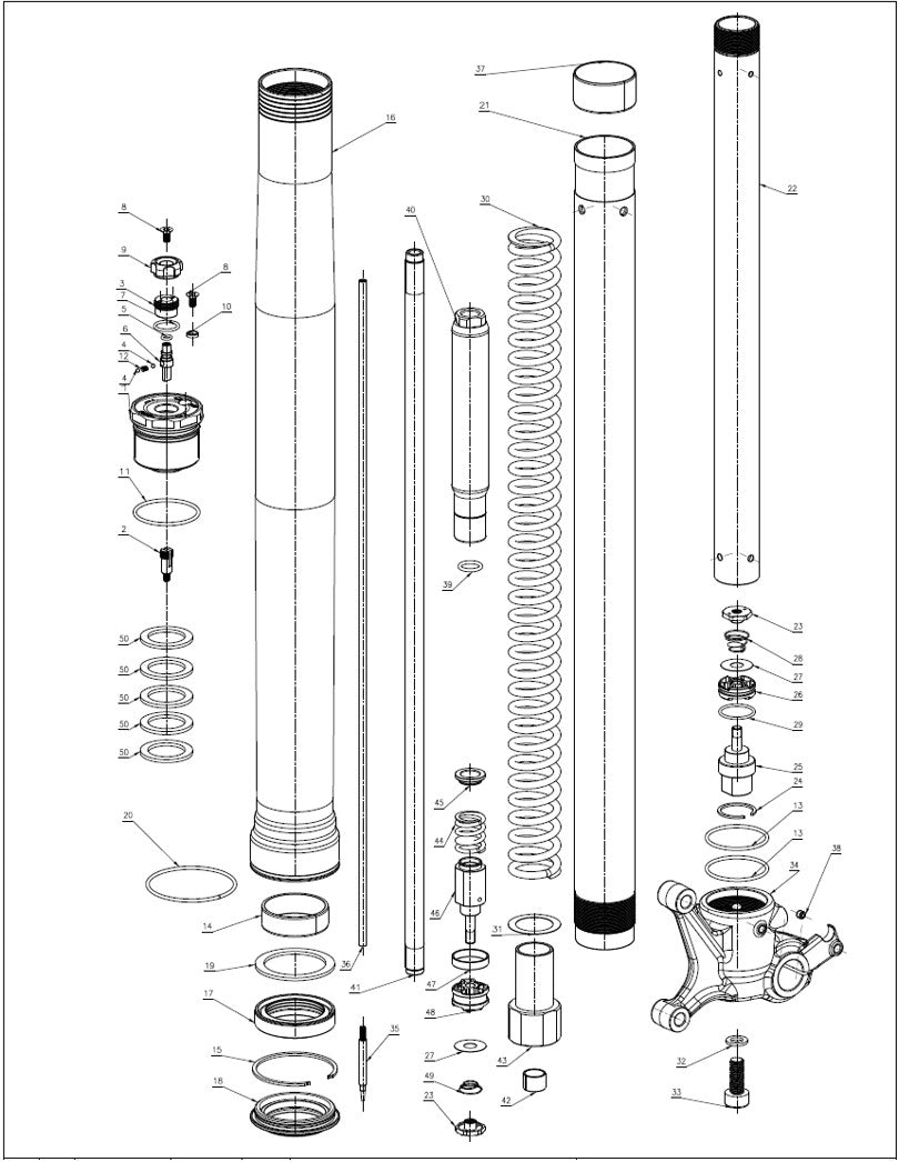 PURE Racing - TRAXION Fork bushings