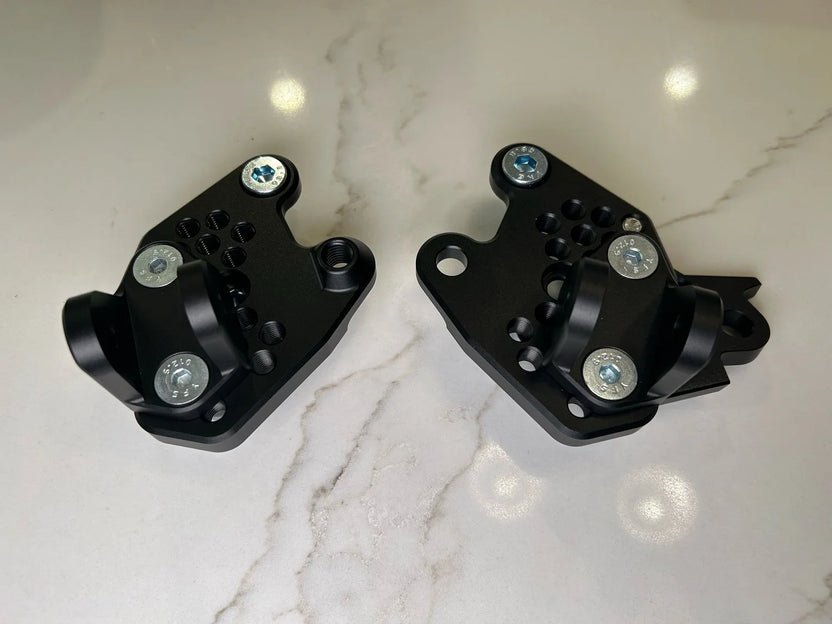 TMB Adjustable Footpeg Mounts – Arctic Leopard XE Pro S / Pro R / Enduro / Vetra