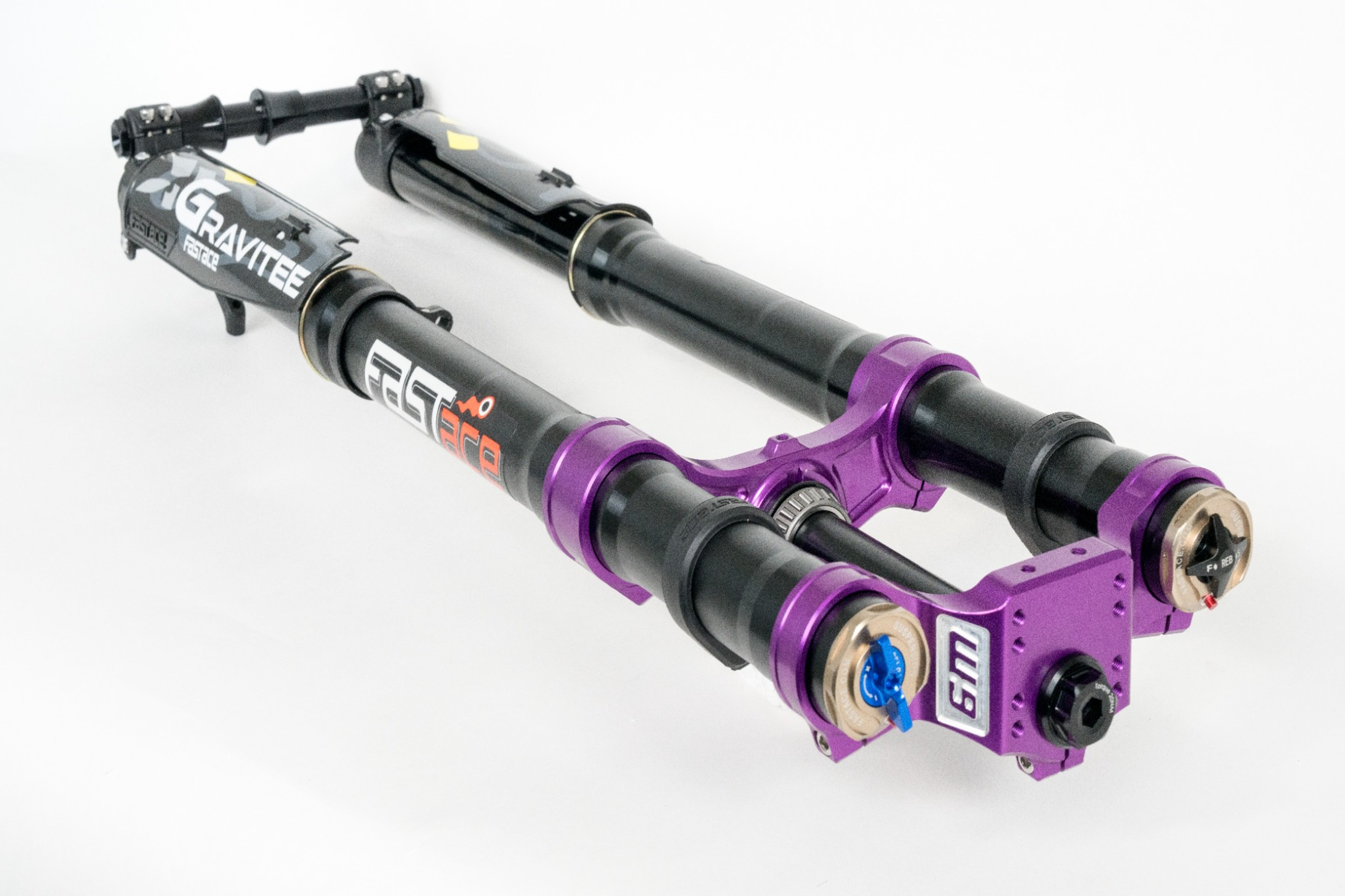 Warp9 FastAce Gravitee AHX12RV + Warp 9 Triple Clamps Suspension Bundle