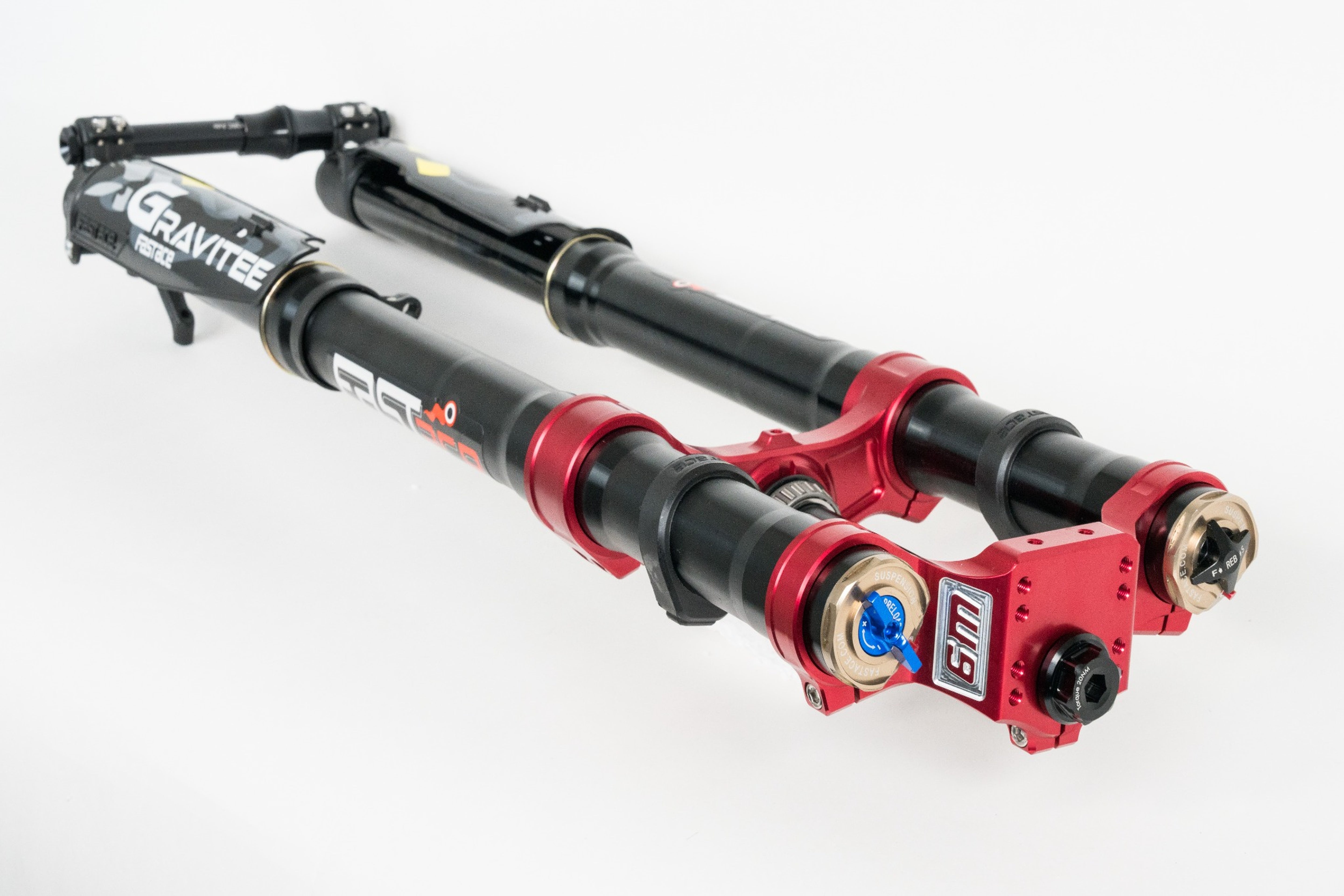 Warp9 FastAce Gravitee AHX12RV + Warp 9 Triple Clamps Suspension Bundle