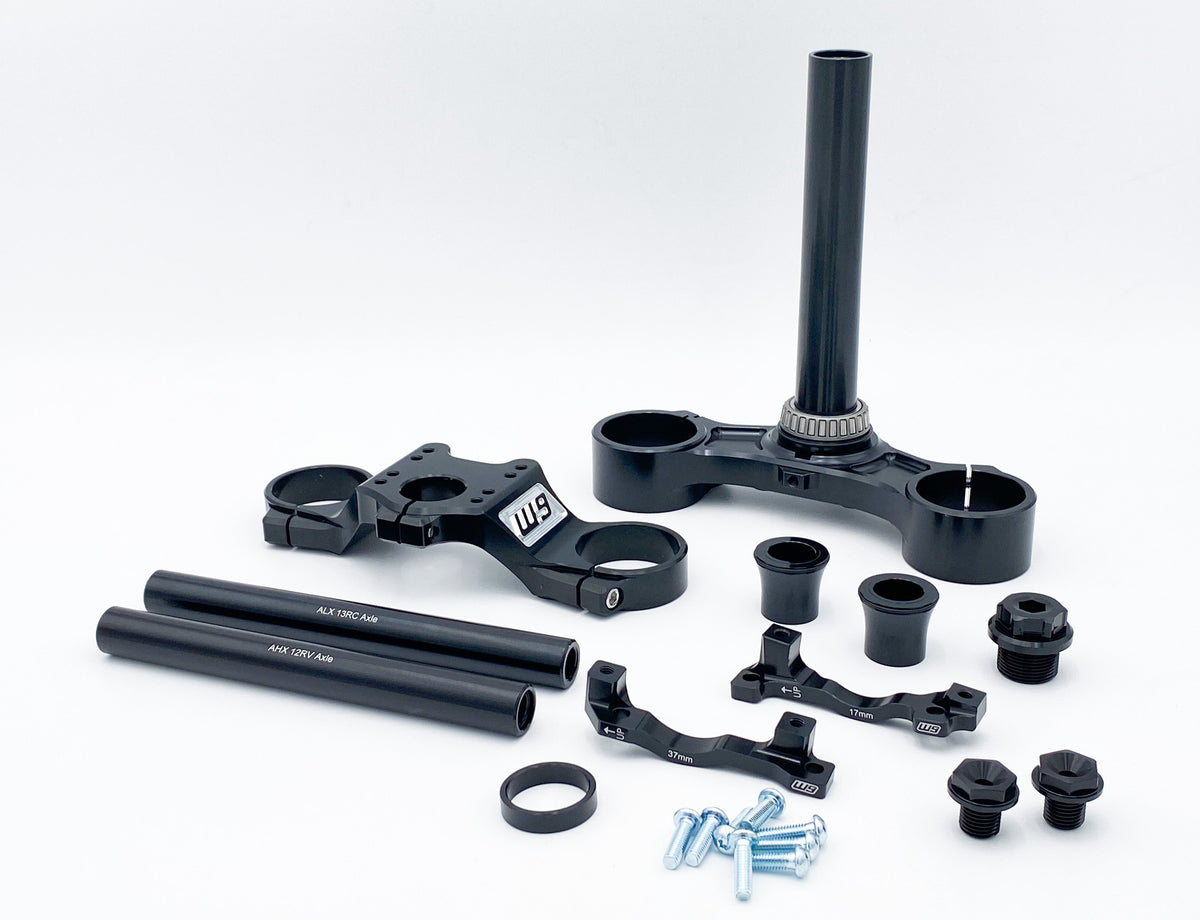 Warp9 FastAce Drop Crown Triple Clamps – Surron / Talaria / E Ride Pro