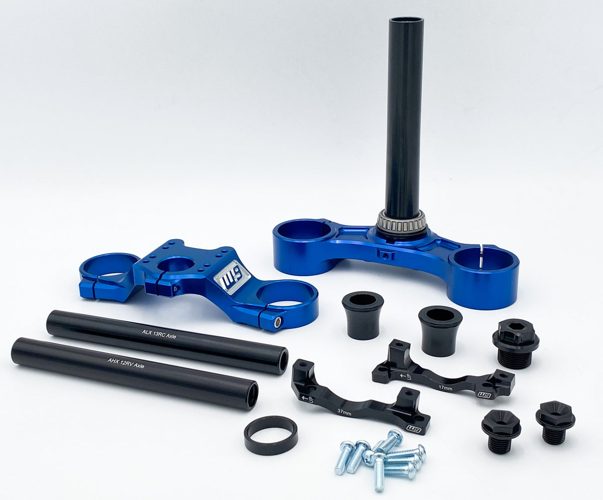 Warp9 FastAce Drop Crown Triple Clamps – Surron / Talaria / E Ride Pro