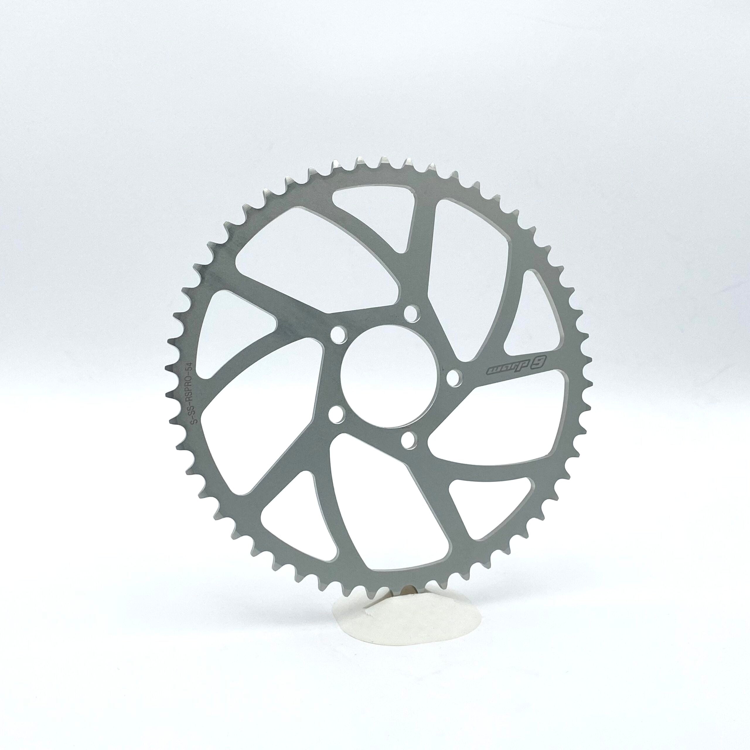 Warp 9 Stainless Steel E Moto Sprocket 54T