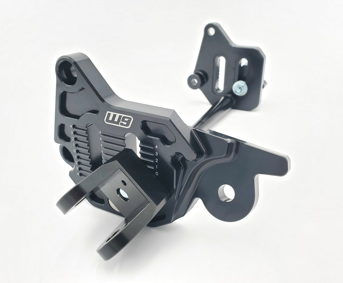 Warp9 Adjustable Foot Peg Mount for Surron Light Bee & 79Bike