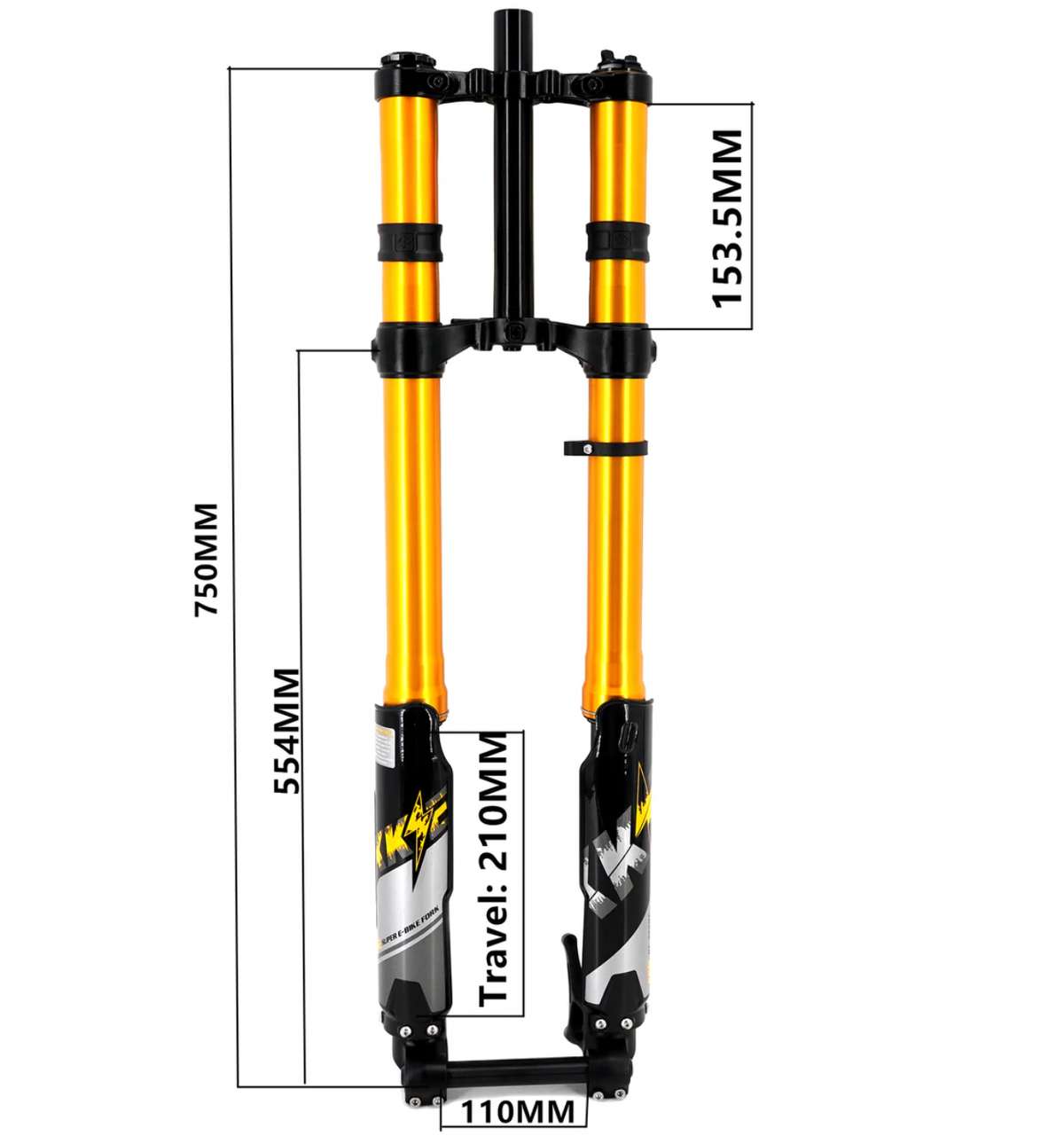 KKE GOLD Front Suspension Fork