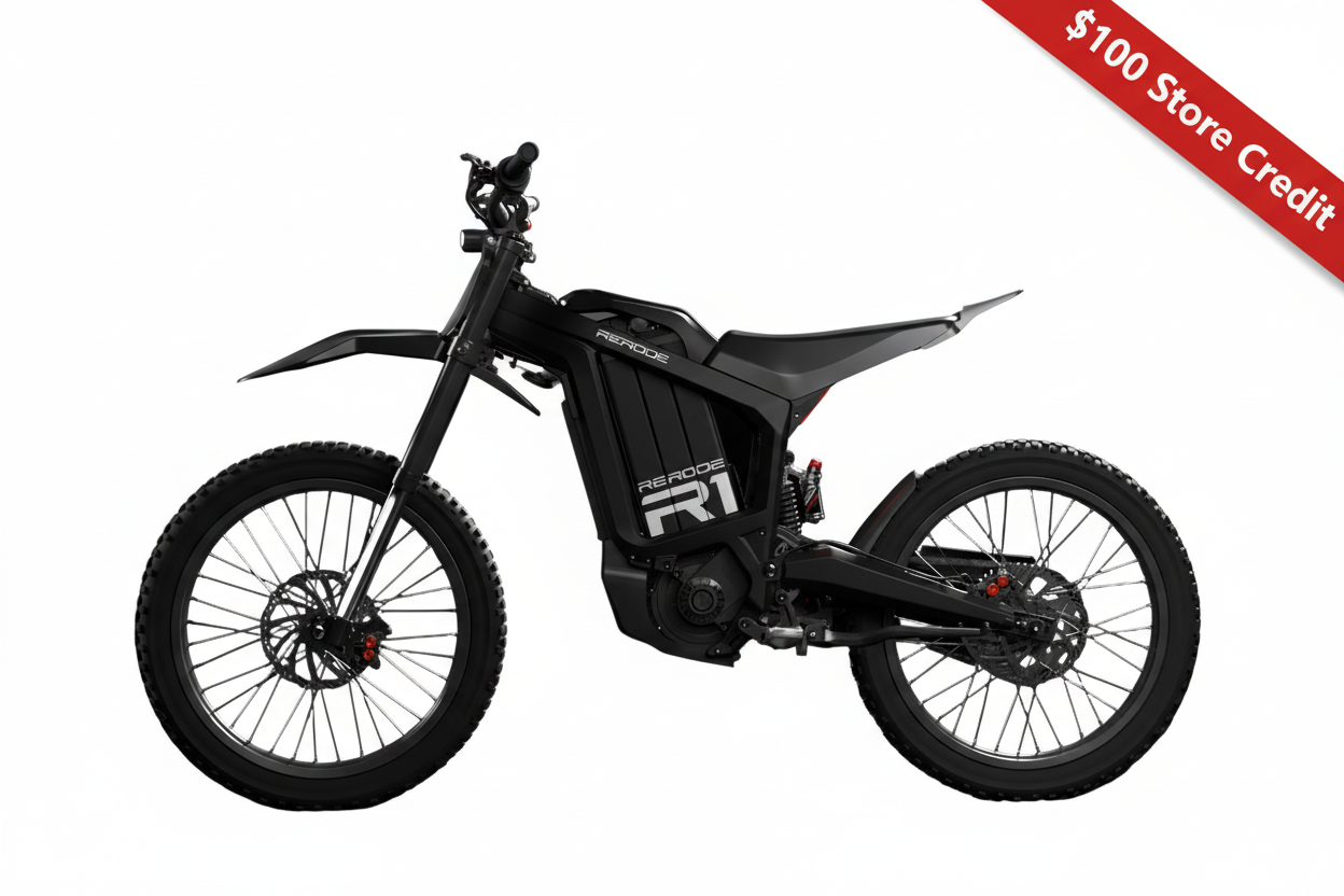 ReRode R1 - 10kw 72v - Electric Motorcycle