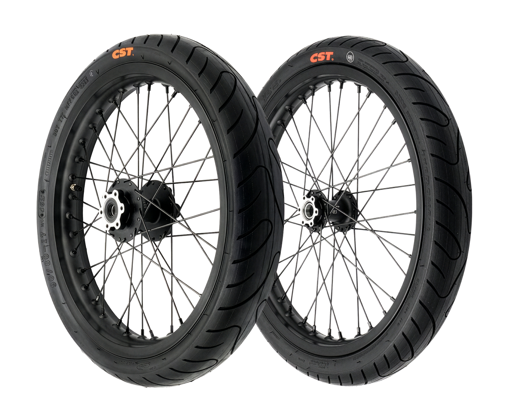 OEM-Style 17" Supermoto Wheelset — Light Bee X / S