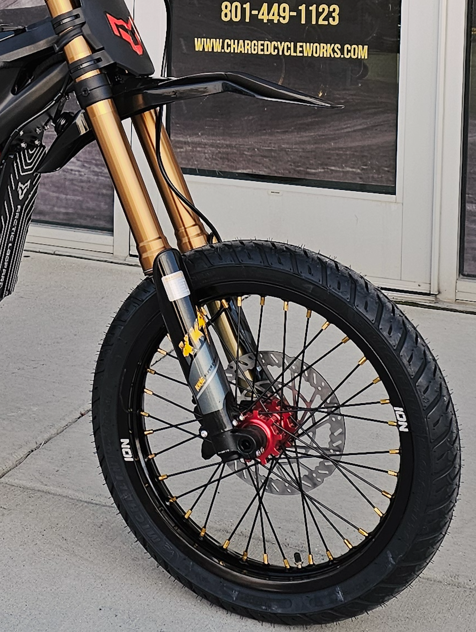 ION - Arctic Leopard XE PRO S - 17" Supermoto Wheelset