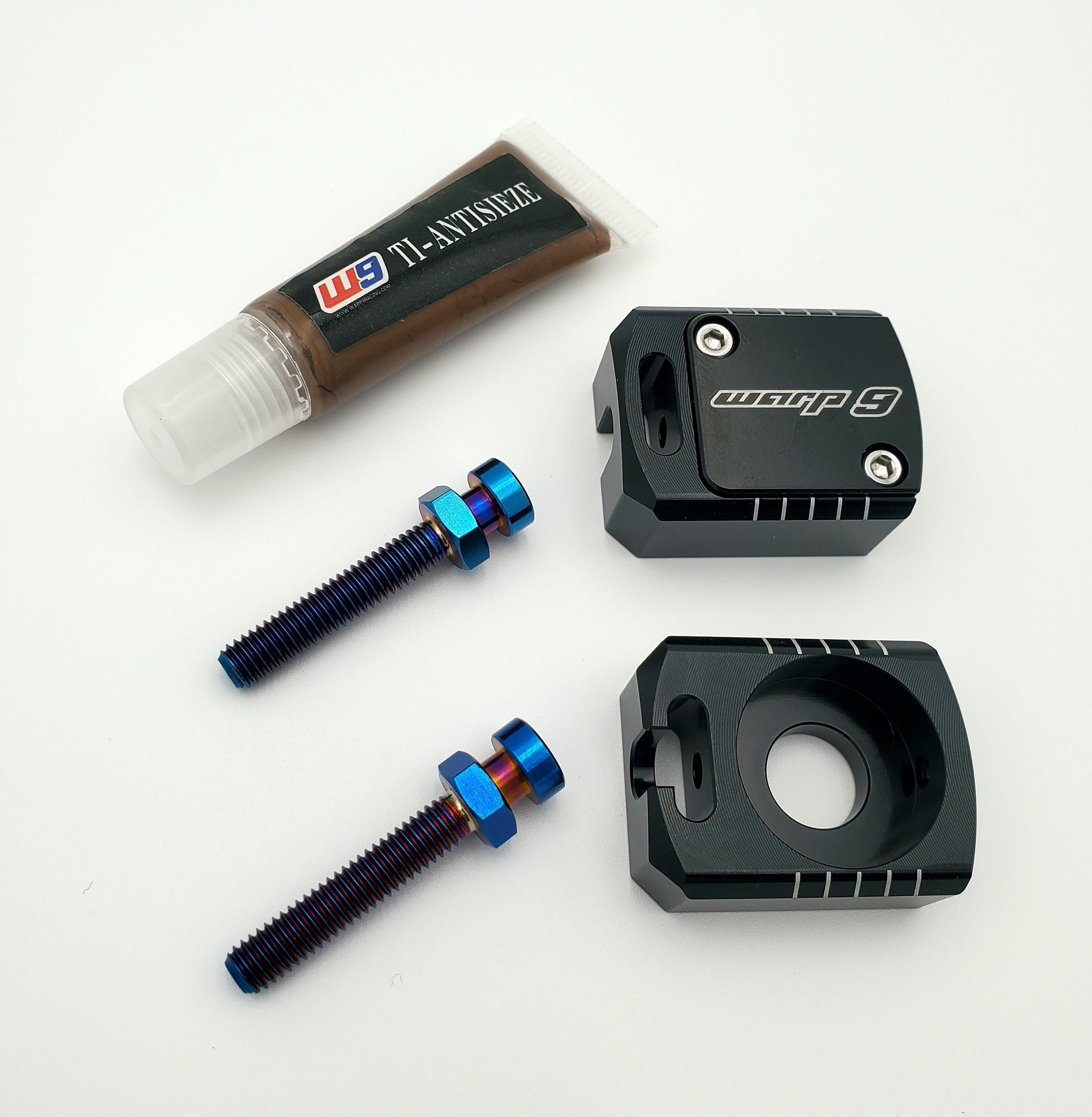 Warp9 Axle Blocks for Surron Light Bee and E Ride Pro