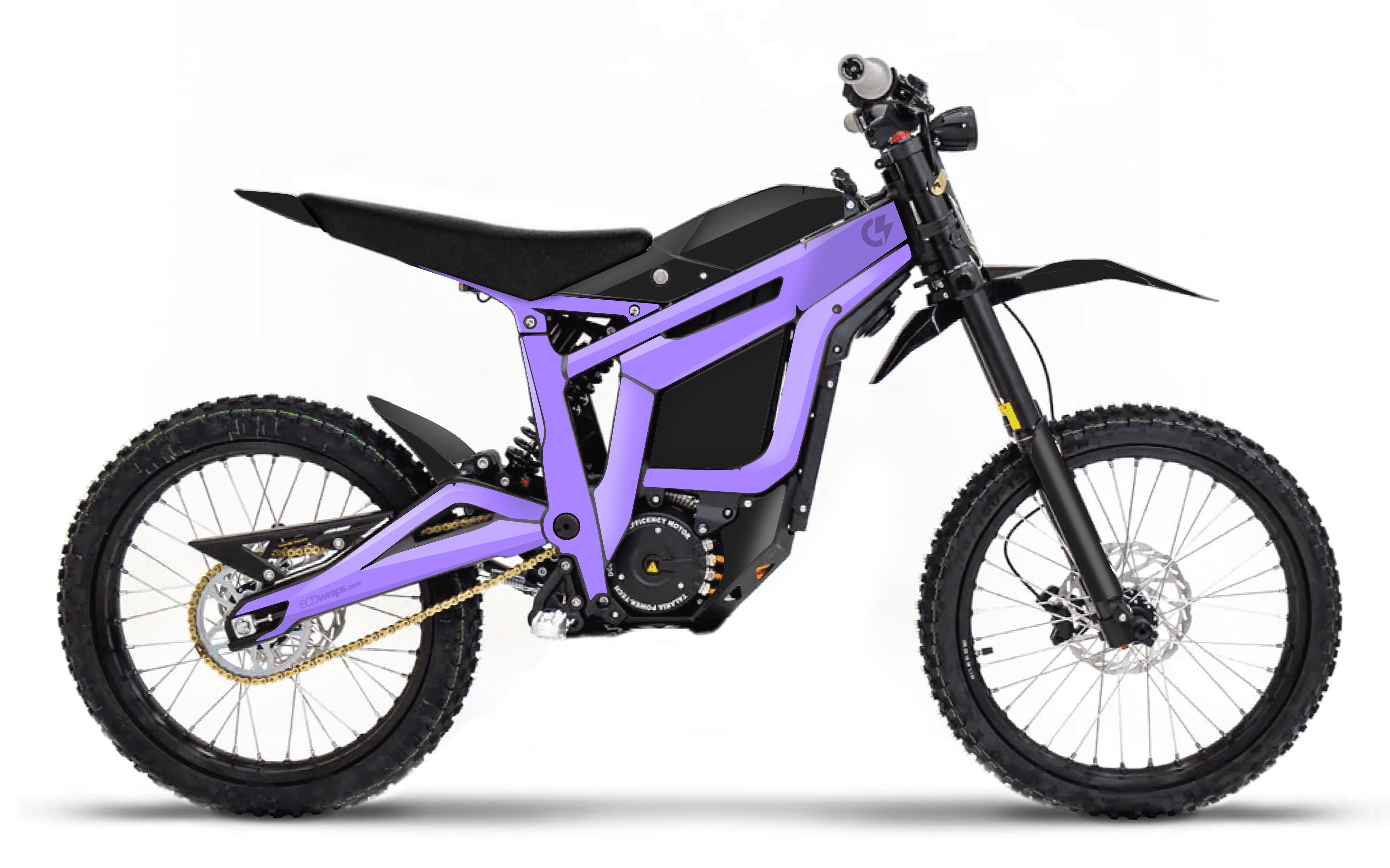 Talaria Sting Solid Color Frame Wraps | E-Moto Vinyl Decals