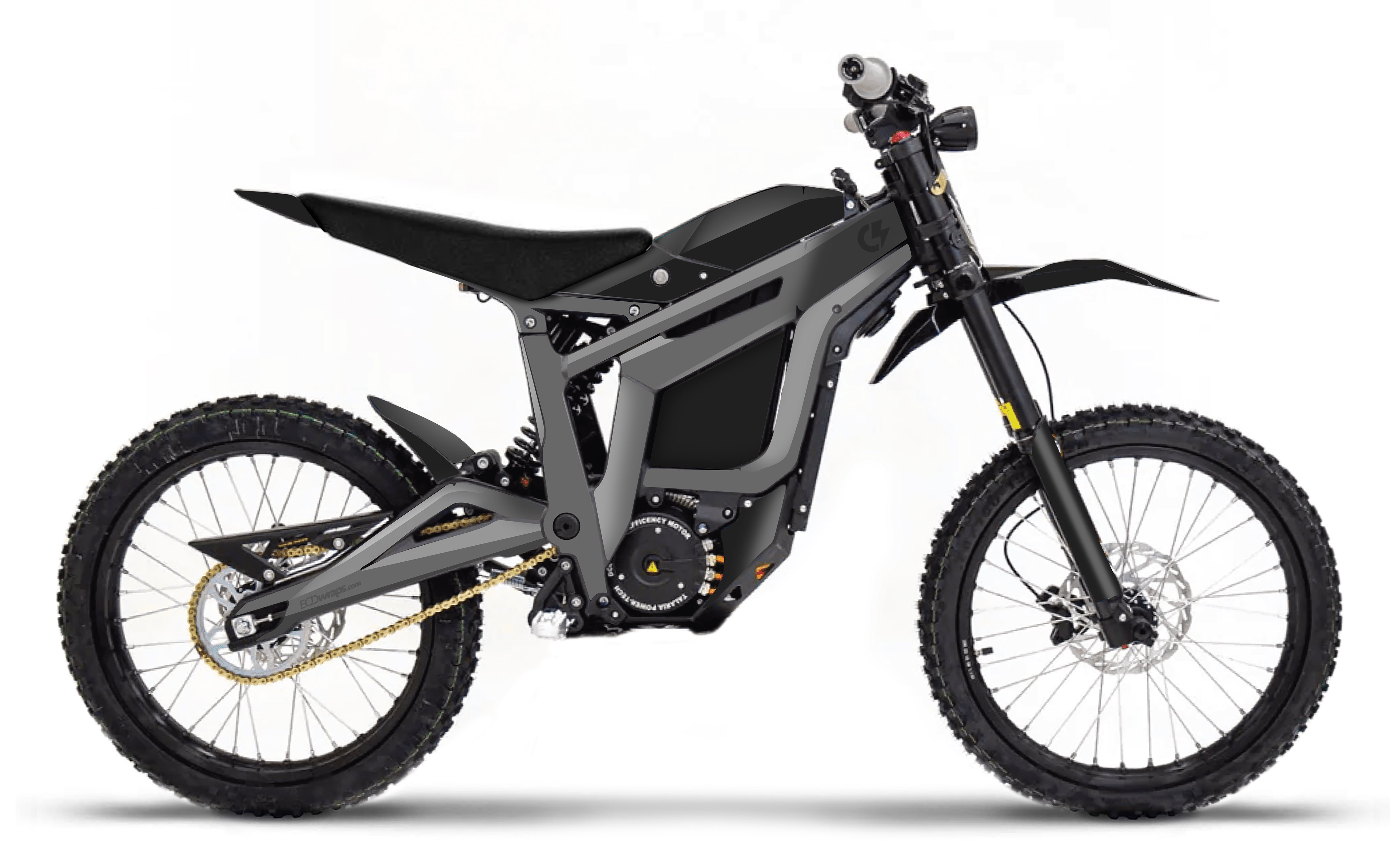 Talaria Sting Solid Color Frame Wraps | E-Moto Vinyl Decals