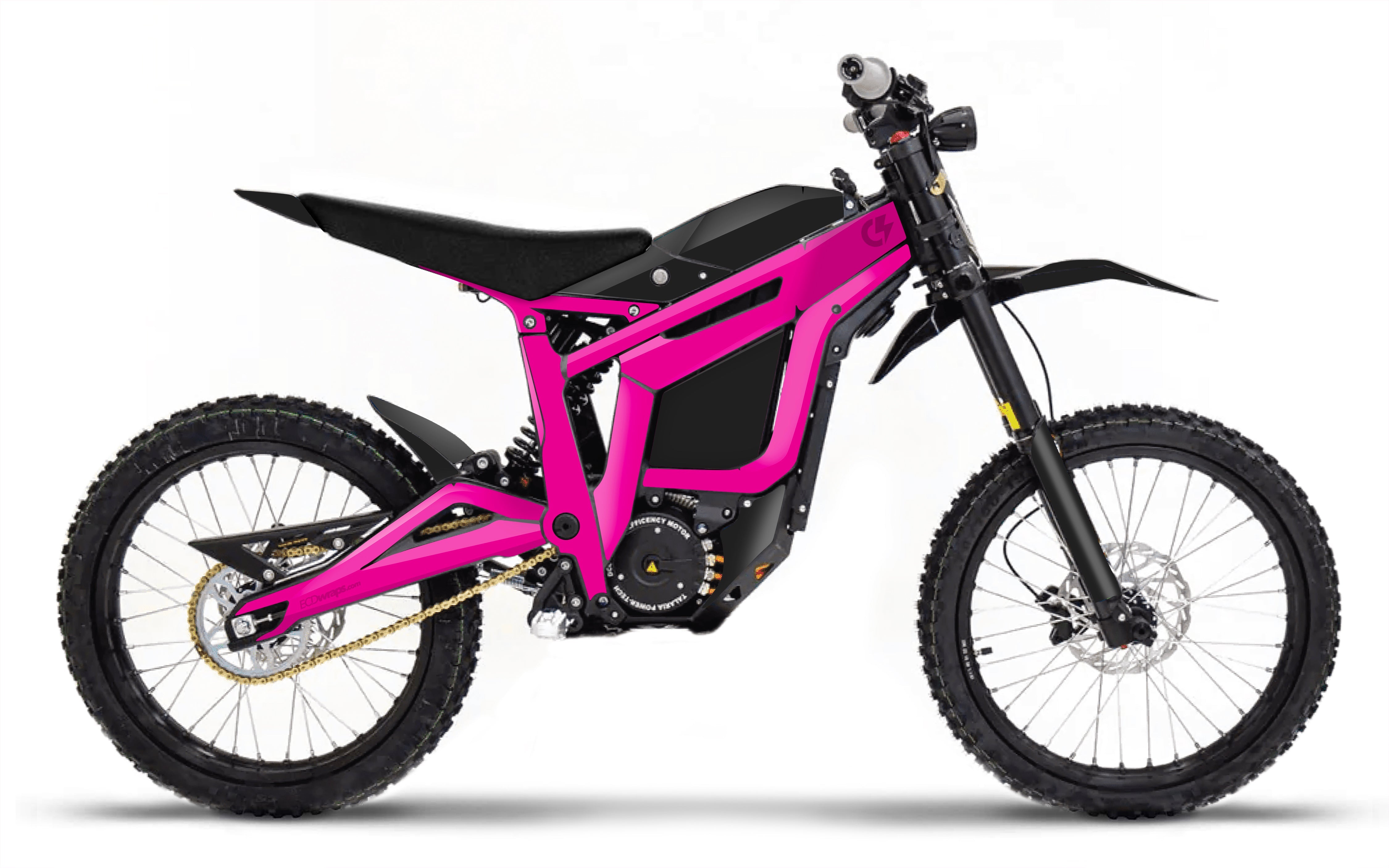 Talaria Sting Solid Color Frame Wraps | E-Moto Vinyl Decals
