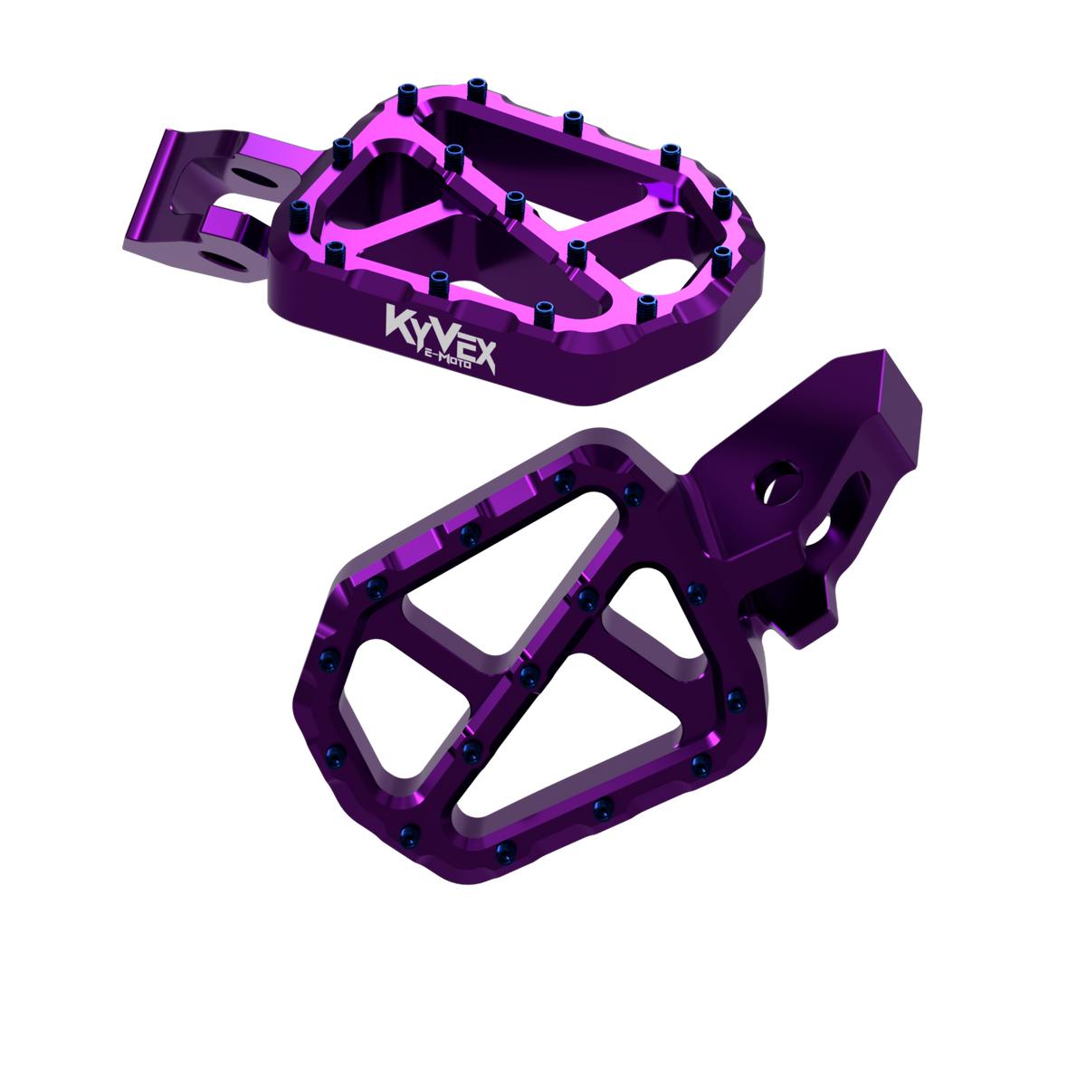 KyVex Billet Wide Foot Pegs – Surron Ultra Bee