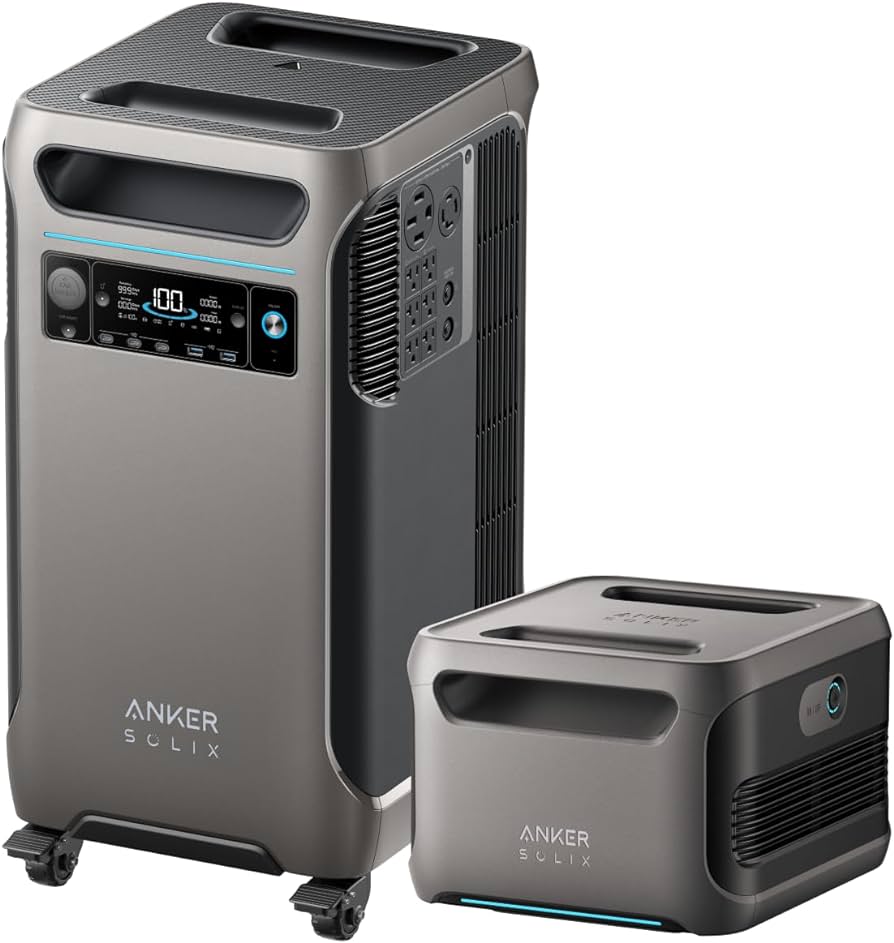 Anker SOLIX F3800 + Expansion Portable Power Station - 7680Wh