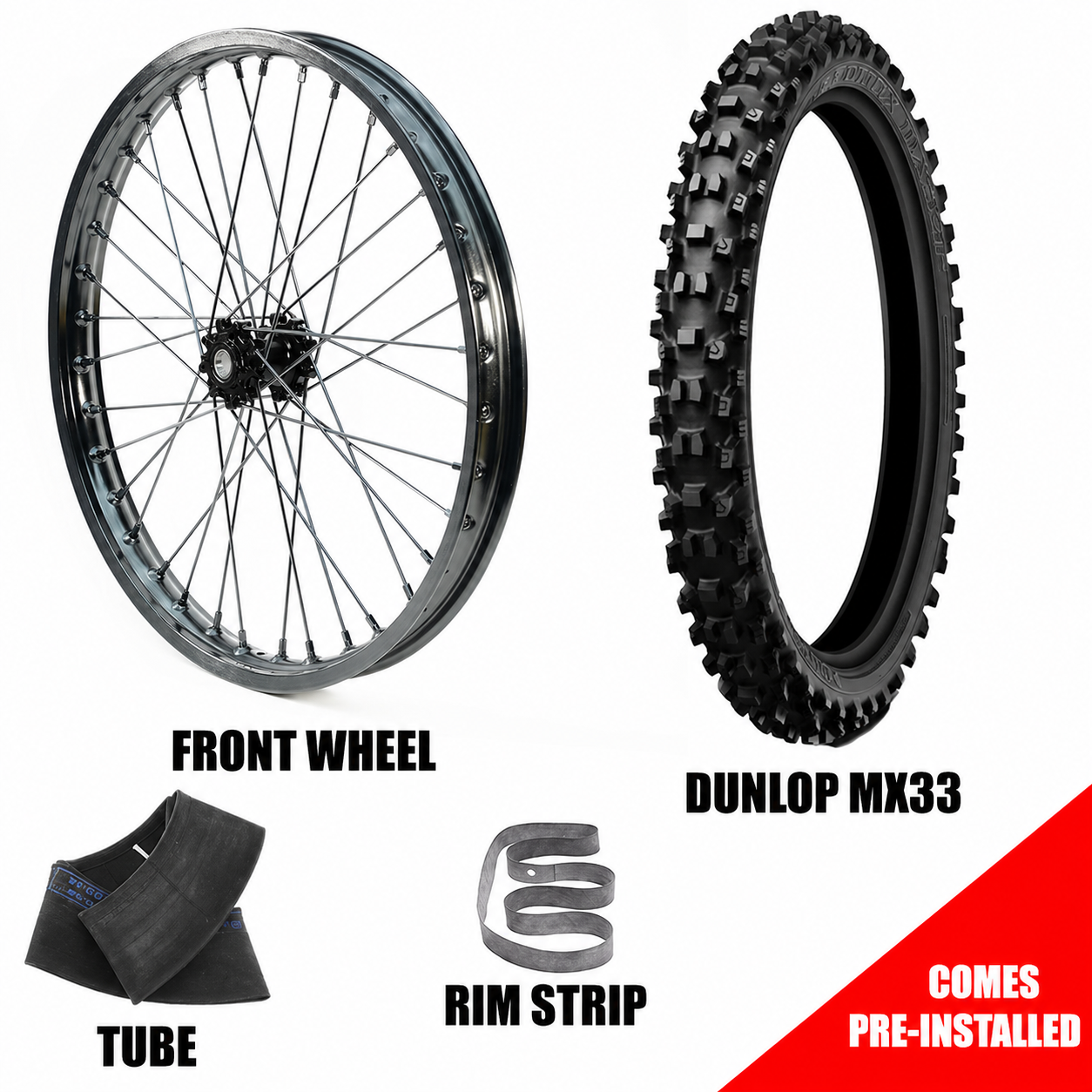 ION - 21" Front Wheel Upgrade for E Ride Pro SS3.0 / SR