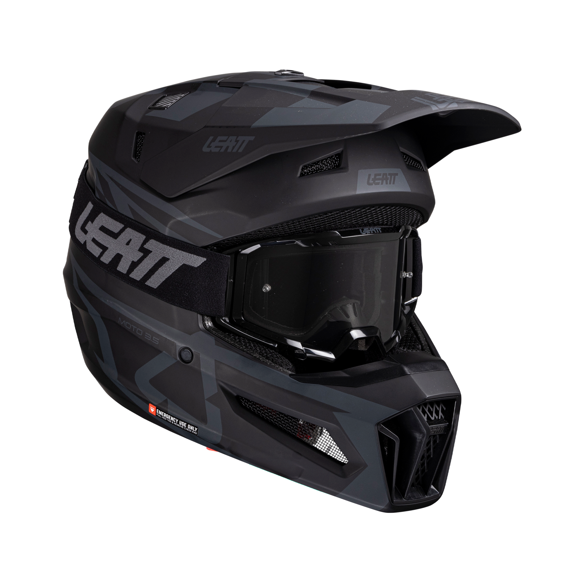 Leatt Helmet Kit Moto 3.5 with Vizion 3.5 goggles
