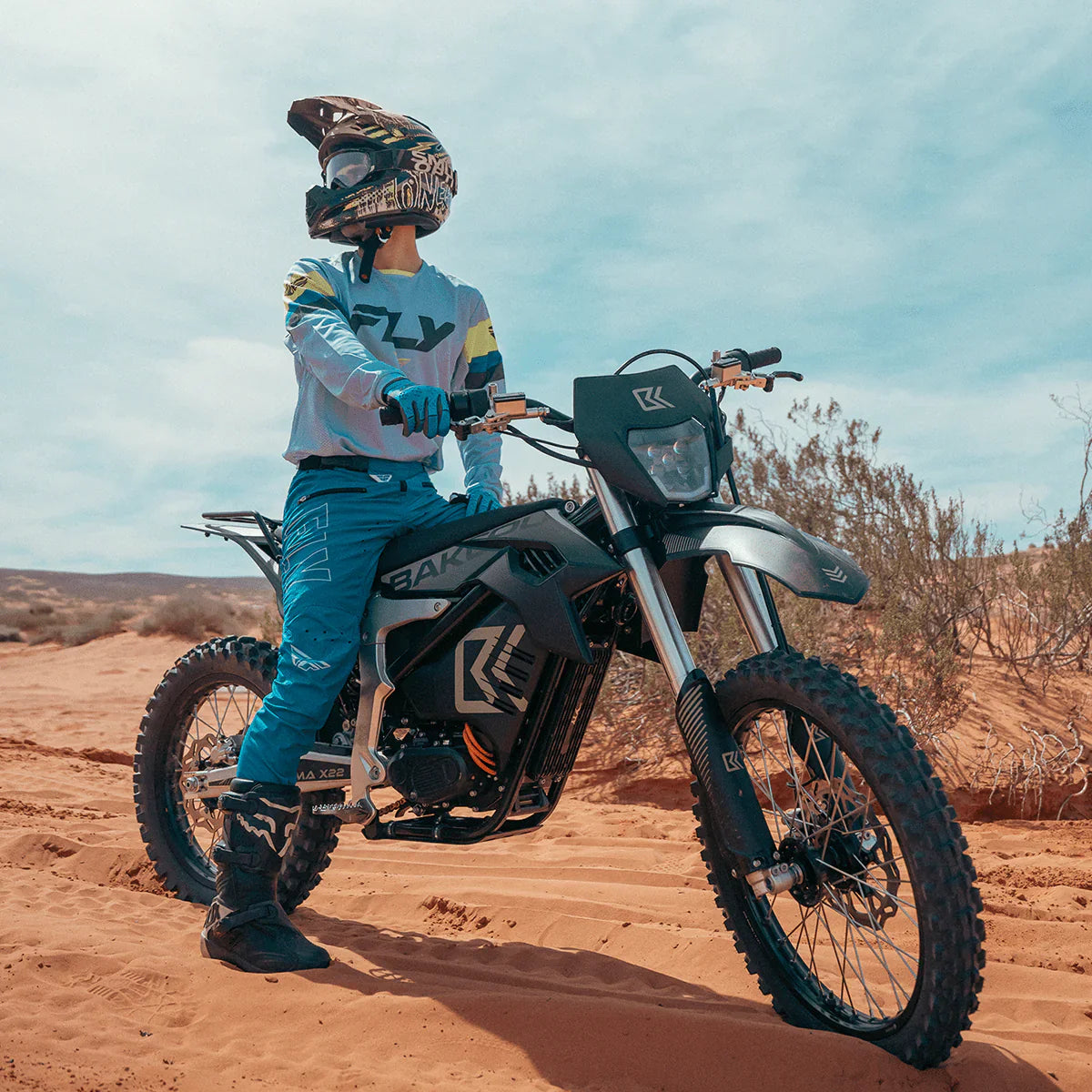 Camo Edition Bakcou Puma X22 SD Electric Motorcycle