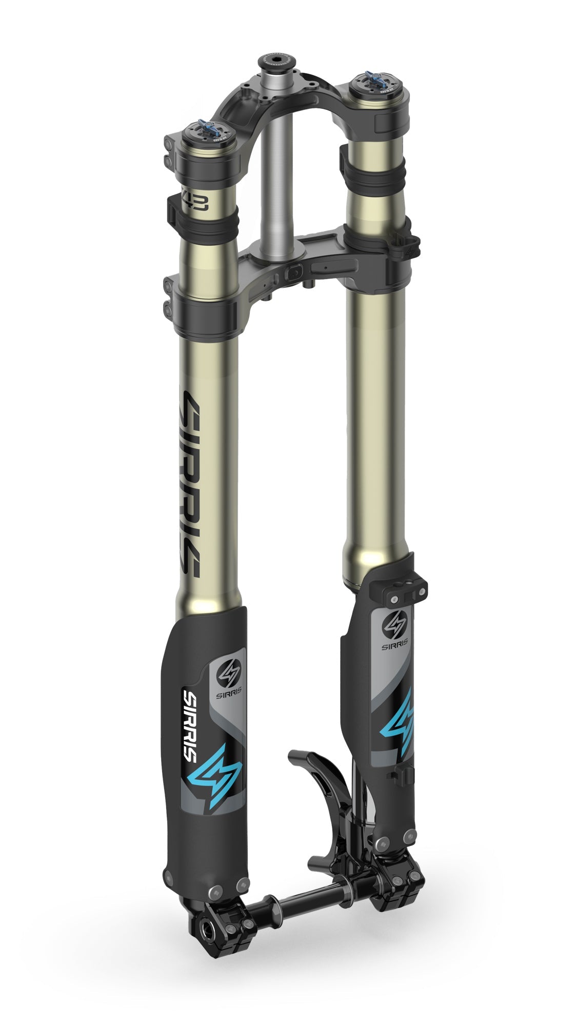 F43 CMX Tune | Tool Free LSC | 220 mm Travel | Arctic Leopard XE Pro S