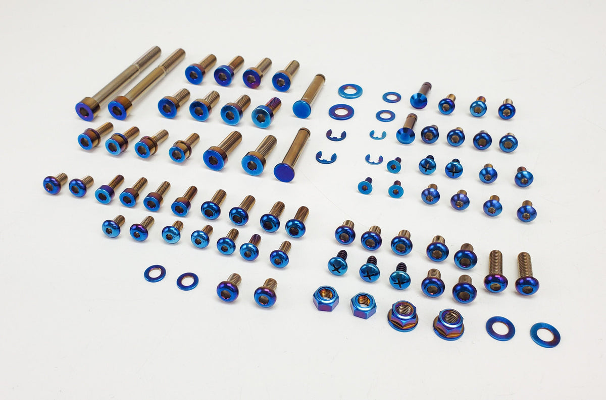 Warp9 Talaria Sting MX3 Full Titanium Body / Chassis Bolt Kit