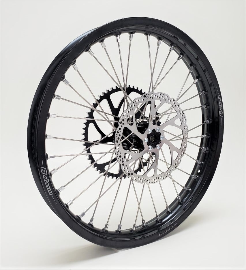 16/19 Complete Wheel & Tire Combo for Surron Light Bee and E Ride ProSS - Warp 9