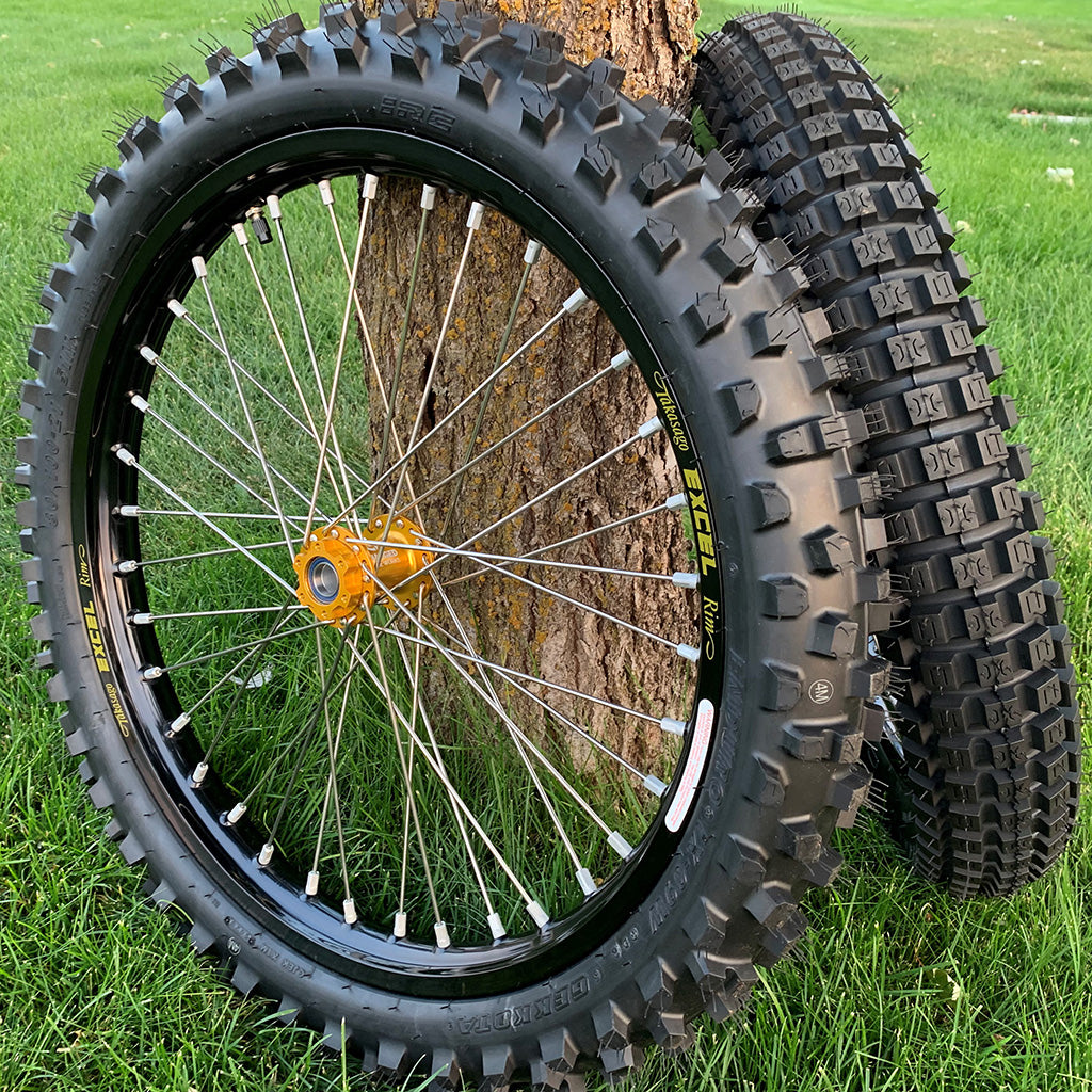 19/21 Sticky Edition Wheel and Tire Package for Sur-Ron and Segway