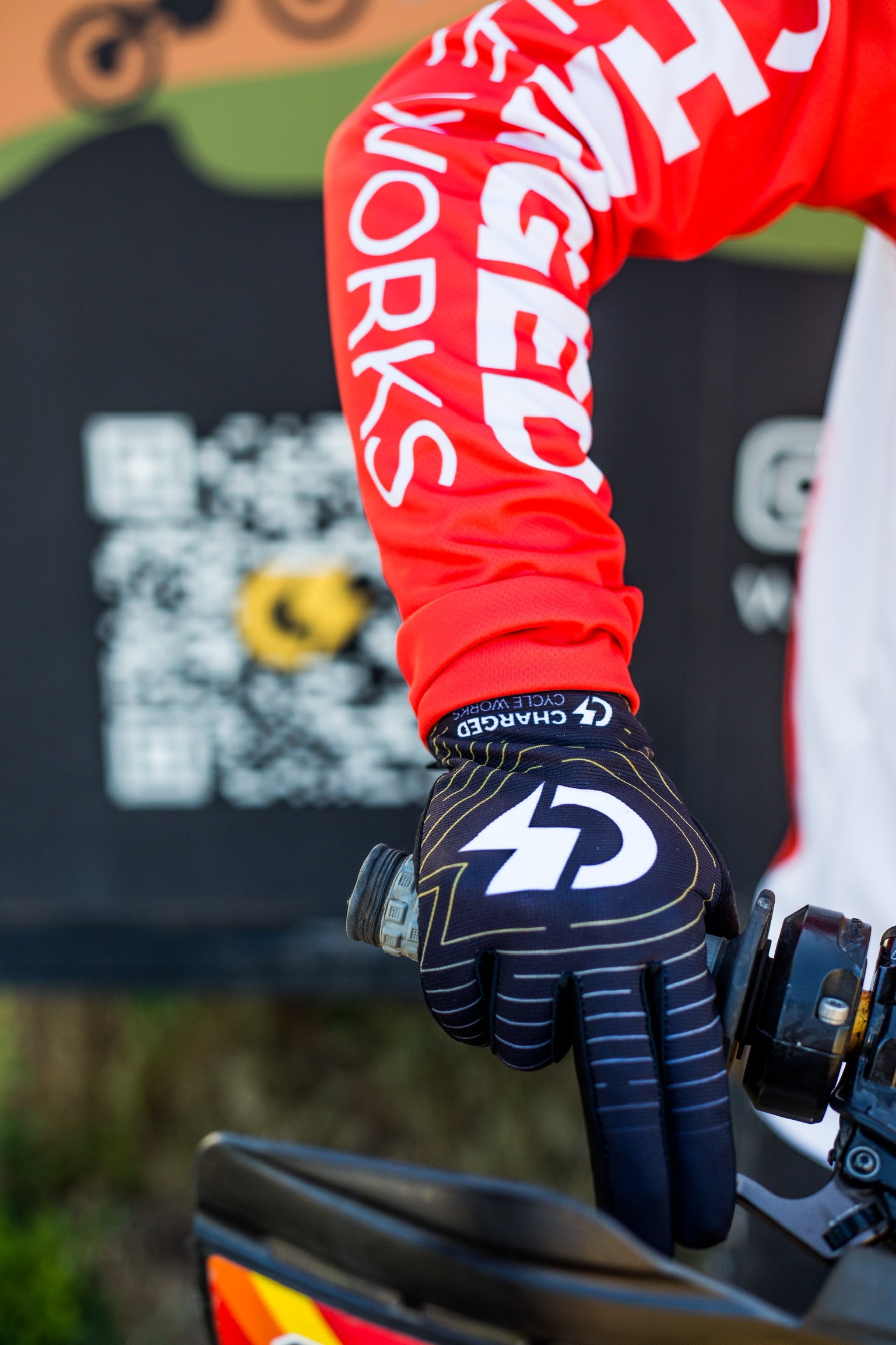 Charged Cycle Works Tech Gloves by GRIPIT