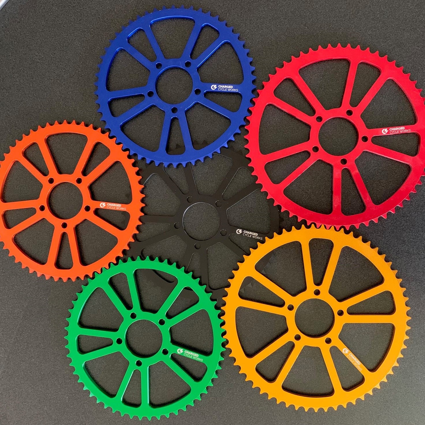 Sprockets by Charged Cycle Works for Surron