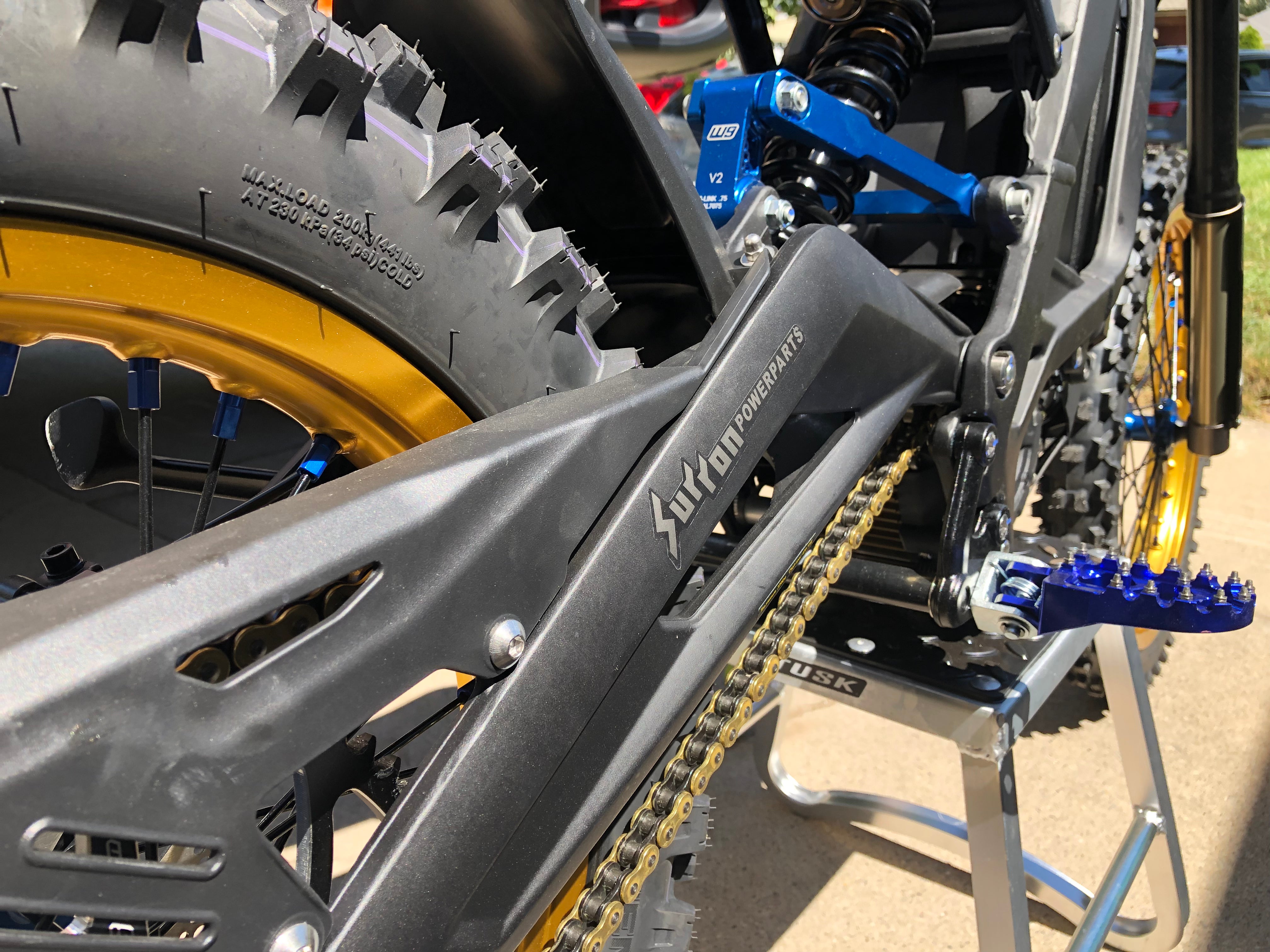 Charged Cycle Works - September 2022 custom Surron bike build
